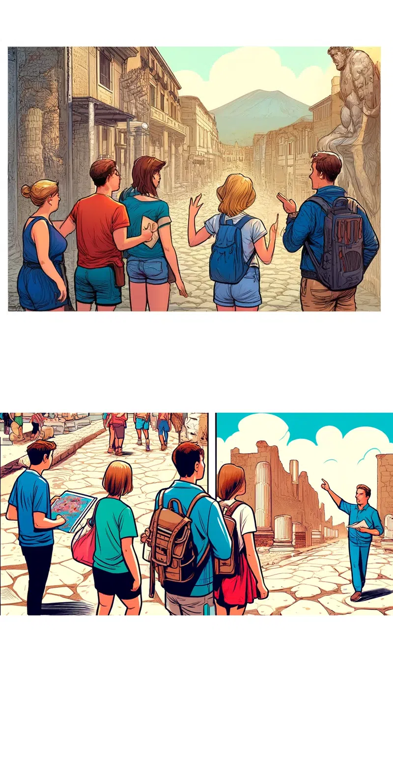 Left Column image Tours of Pompeii